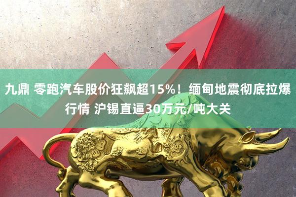 九鼎 零跑汽车股价狂飙超15%！缅甸地震彻底拉爆行情 沪锡直逼30万元/吨大关