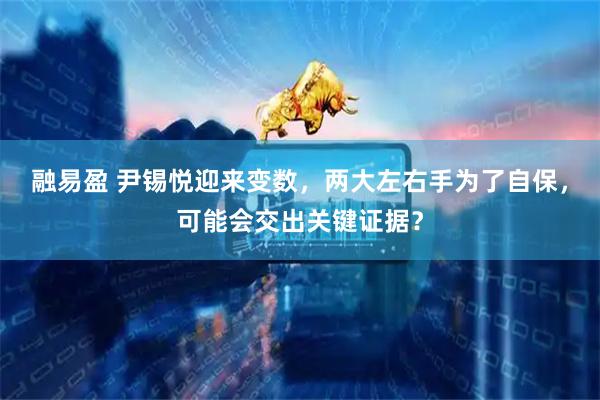 融易盈 尹锡悦迎来变数，两大左右手为了自保，可能会交出关键证据？