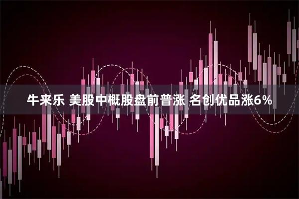 牛来乐 美股中概股盘前普涨 名创优品涨6%