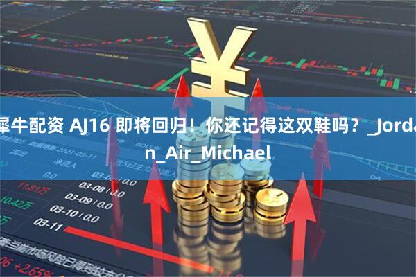 犀牛配资 AJ16 即将回归！你还记得这双鞋吗？_Jordan_Air_Michael